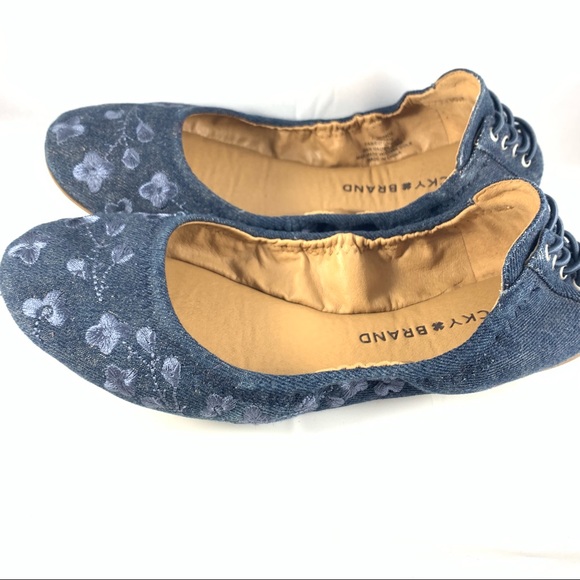 Lucky brand jeans ballet flats Clearance